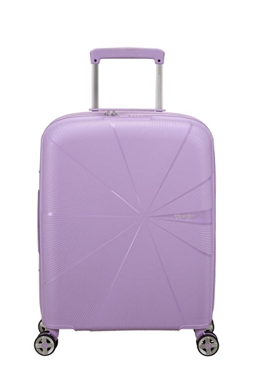 American Tourister Starvibe Kabinekuffert med exp. 55 cm I Metallic Pastel Lavender
