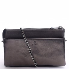 ADAX Cormorano Grafitmetalic Clutch Nicole