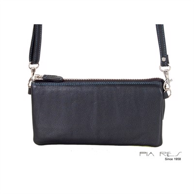 Pia Ries Sort Combi Clutch m/skulderrem