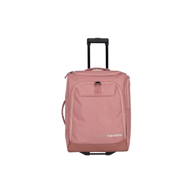 Travelite Kick Of Trolley Blød Rosa kuffert 2 hjul 