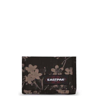 Eastpak Crew Single Sort blomstret Lærredspung