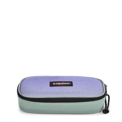 Eastpak Oval Penalbox Spark Degrade, Lilla/Grøn glitter