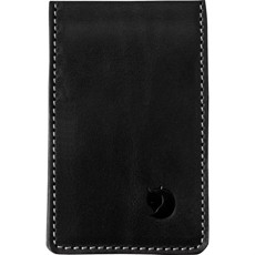 FjällRäven Övik Wallet sort kortholder 5 kort i kraftig Læder UDSTILLINGSMODEL