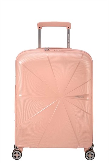 American Tourister Starvibe Kabinekuffert med exp. 55 cm I Metallic Peach 