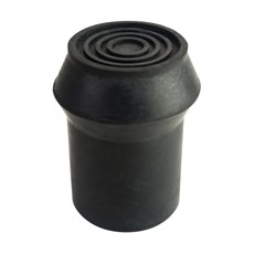 CLASSIC CAINS Stokke Dup 22mm i Sort Gummi