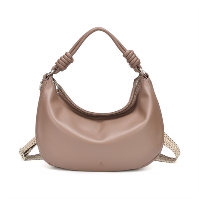 Adax Hello I\'m Vegan, Skuldertaske Pearl I Taupe